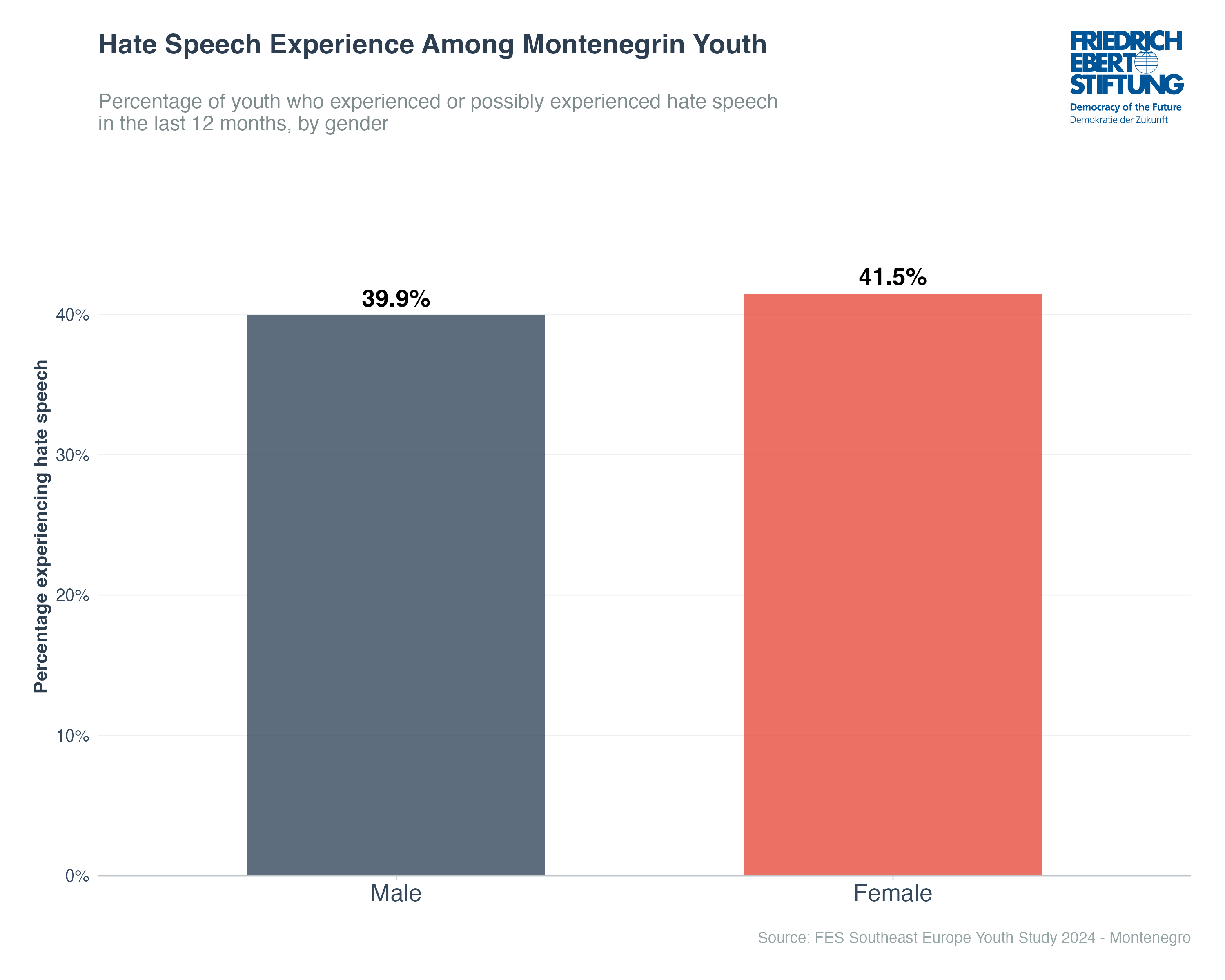 Hate Speech Experience Among Montenegrin Youth
