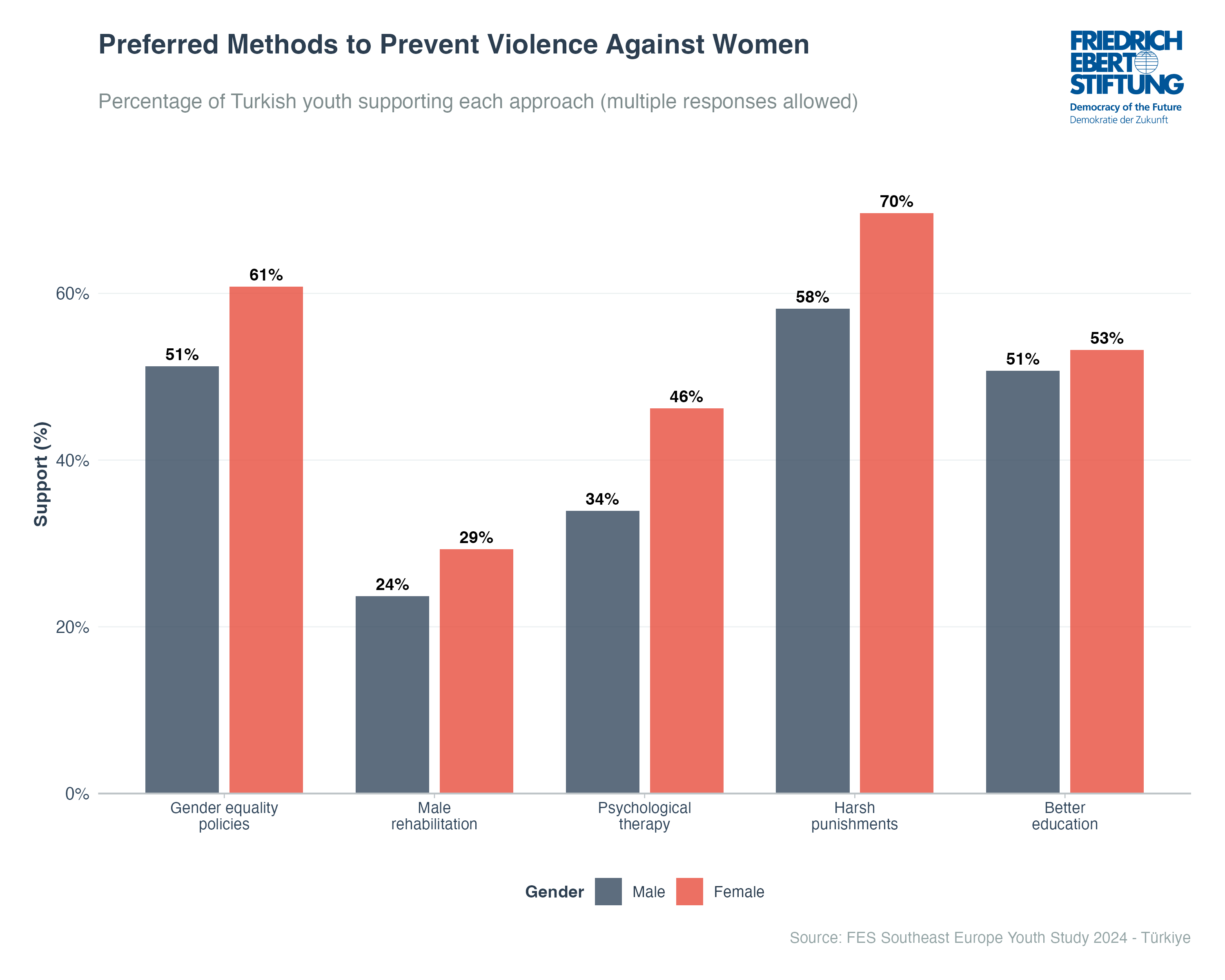 Preferred Methods to Prevent Violence Against Women