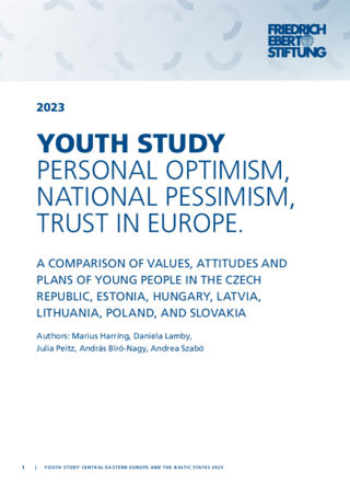 Youth study Personal optimism, national pessimism, trust in Europe