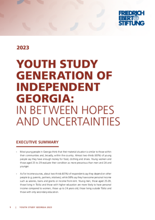 Youth study 2023 - Generation of independent Georgia